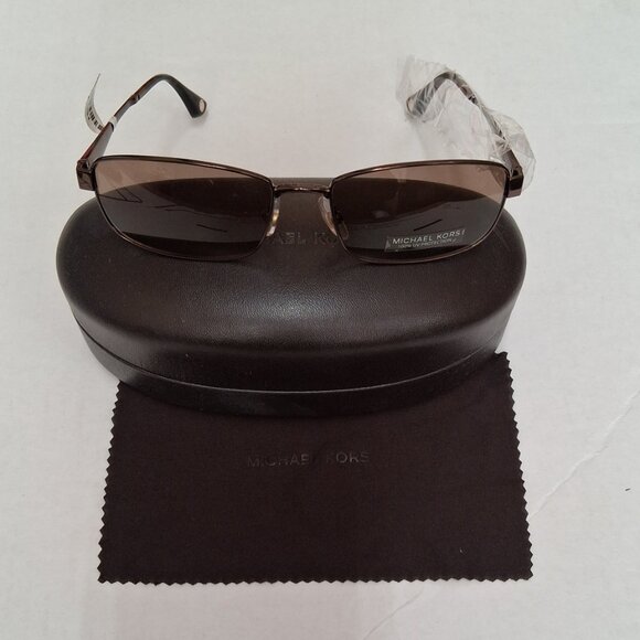 Michael Kors MKS114 Women\'s Sunglasses Brown Designer Eyewear New main image 4